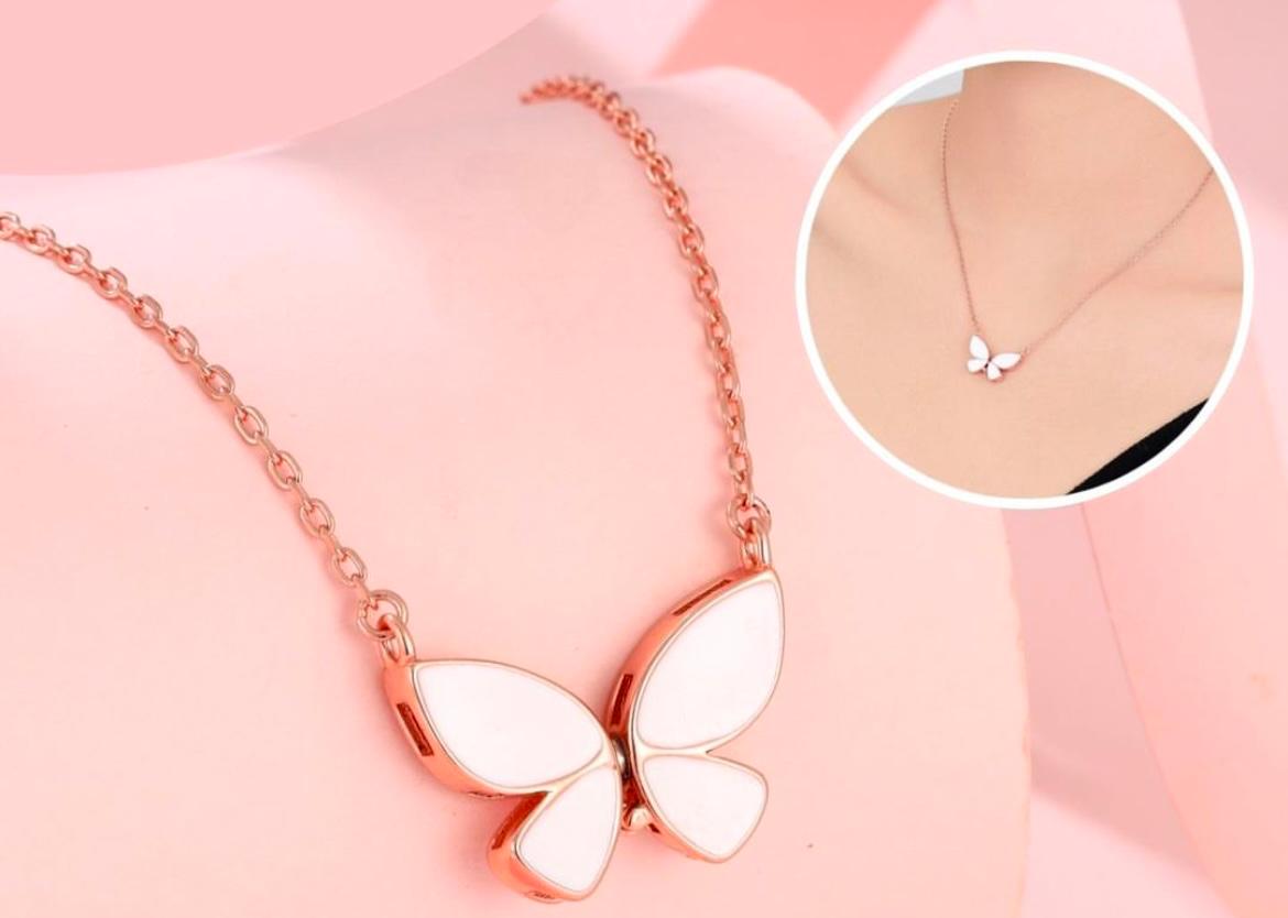 Butterfly Magnetic Pendant Chain