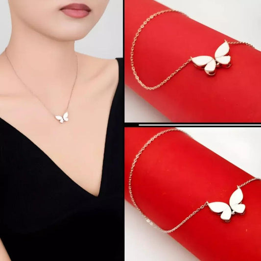 Butterfly Magnetic Pendant Chain