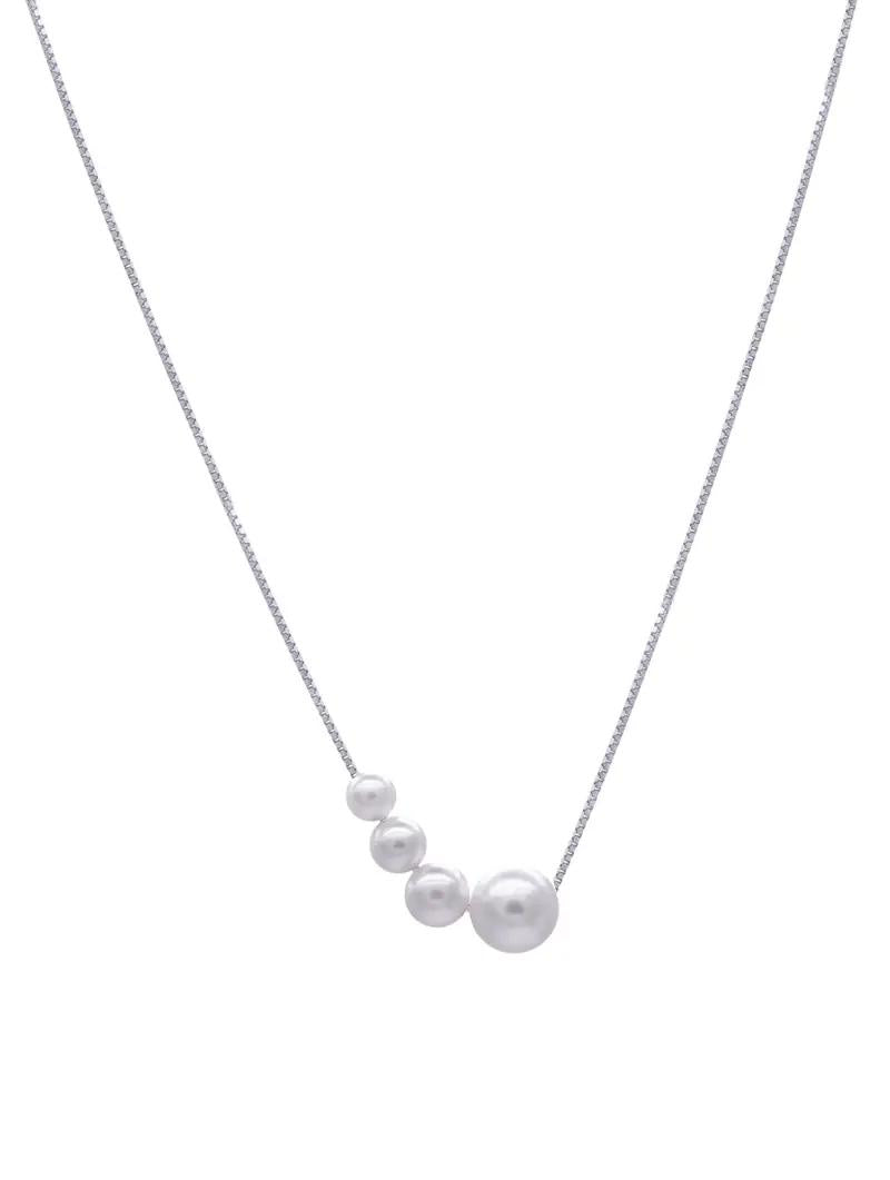 Pearl drift necklace