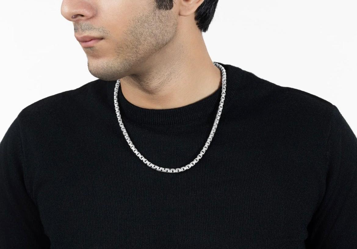 BOX LINK CHAIN FOR MEN