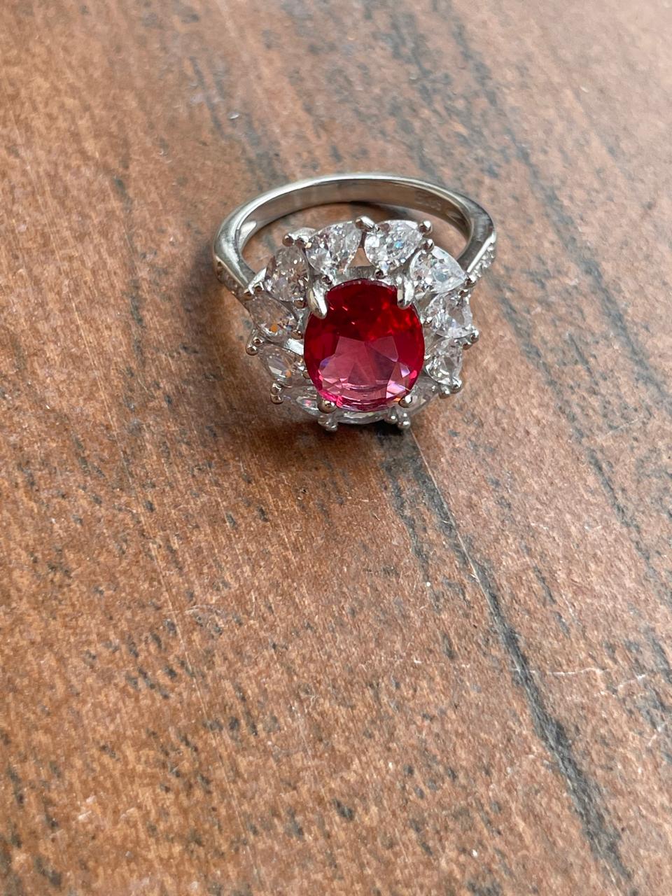 Royal Bloom – Ruby Ring
