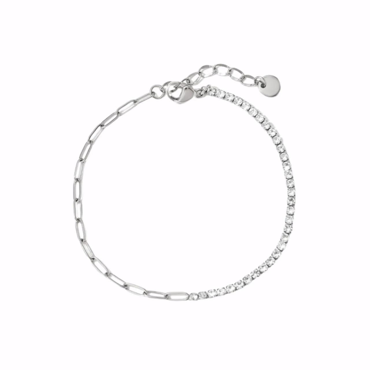 Half Tennis Bracelet