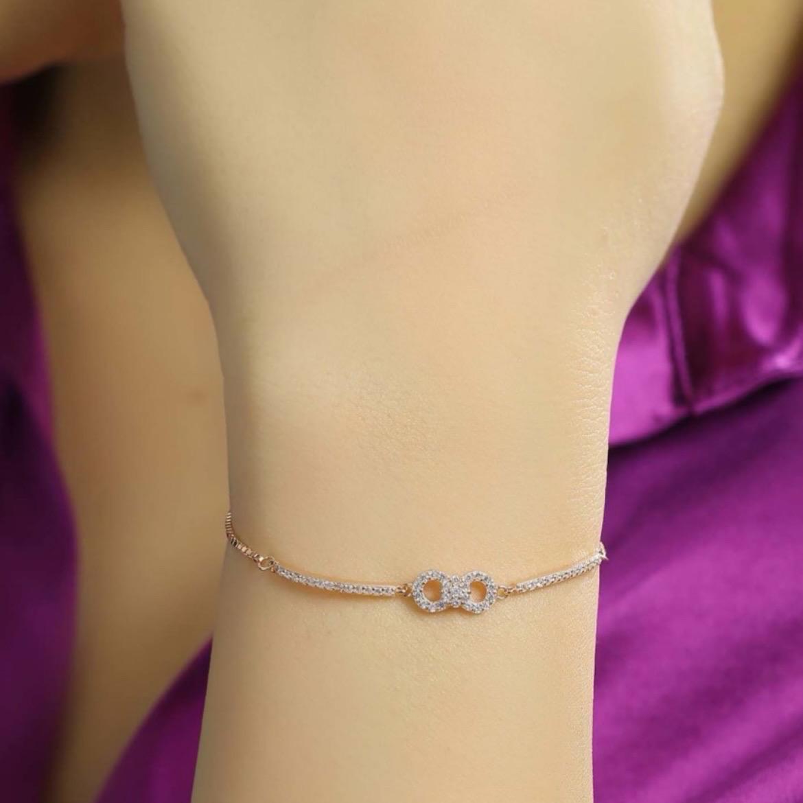 INFINITY ROSE GLOW BRACELET