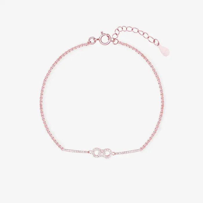INFINITY ROSE GLOW BRACELET