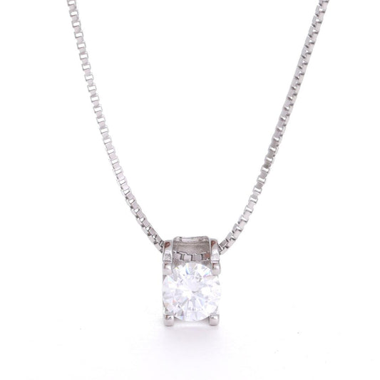 Solitaire Aura Pendant Chain
