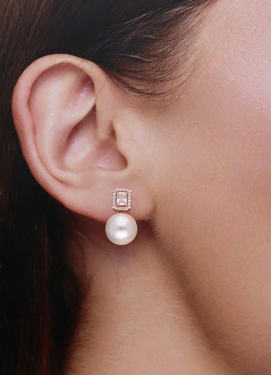 ROSE LUXE PEARLS EARRINGS