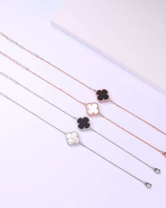 Lustre Clover Bracelets