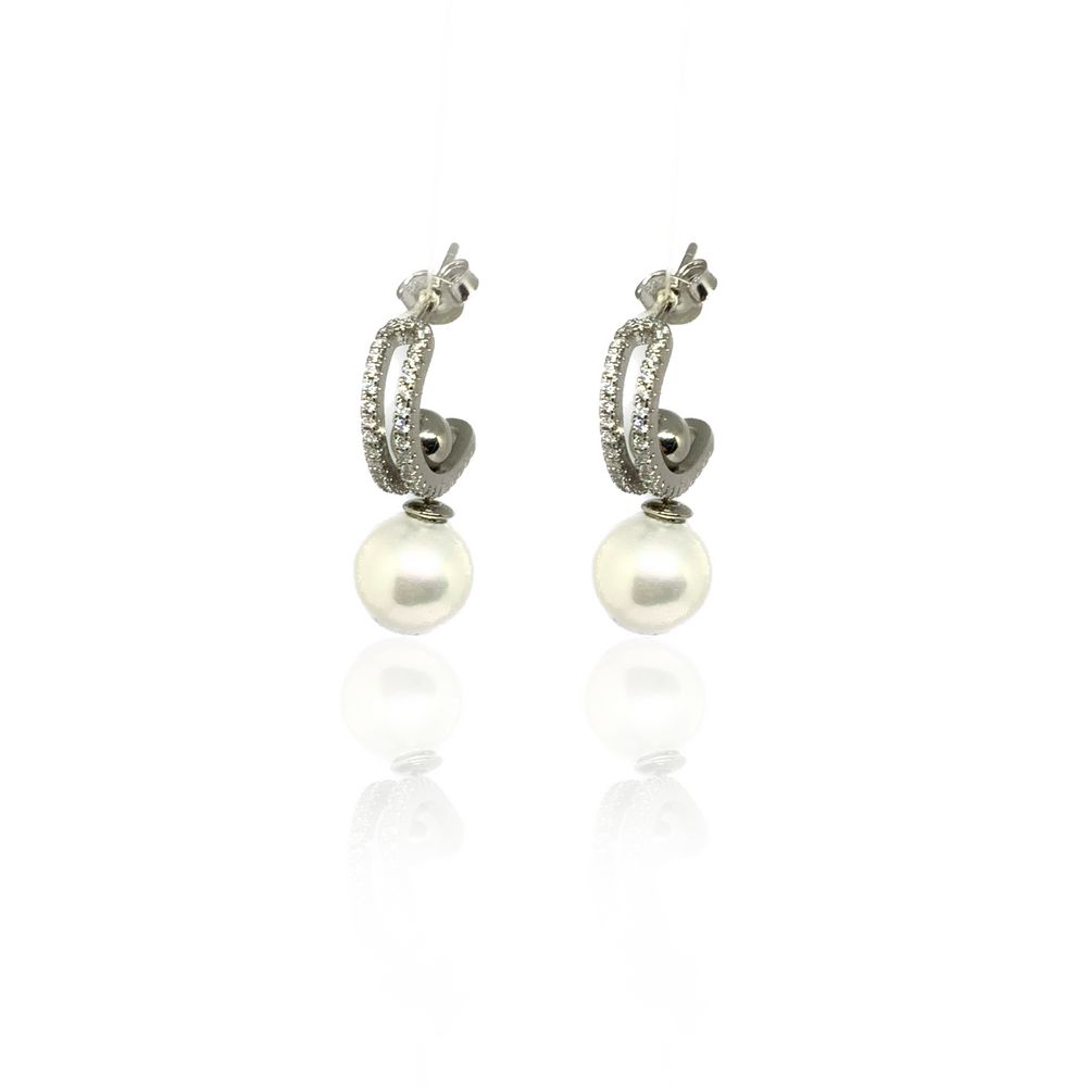 Pearl Luxe Layers (your 5-in-1 multi-way pearl silver earrings)