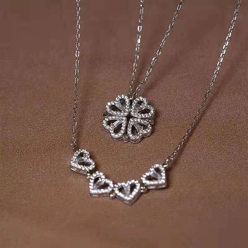 CloverHeart Convertible Necklace