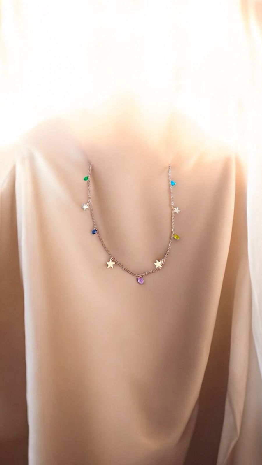 Gem Stardust Charms Necklace