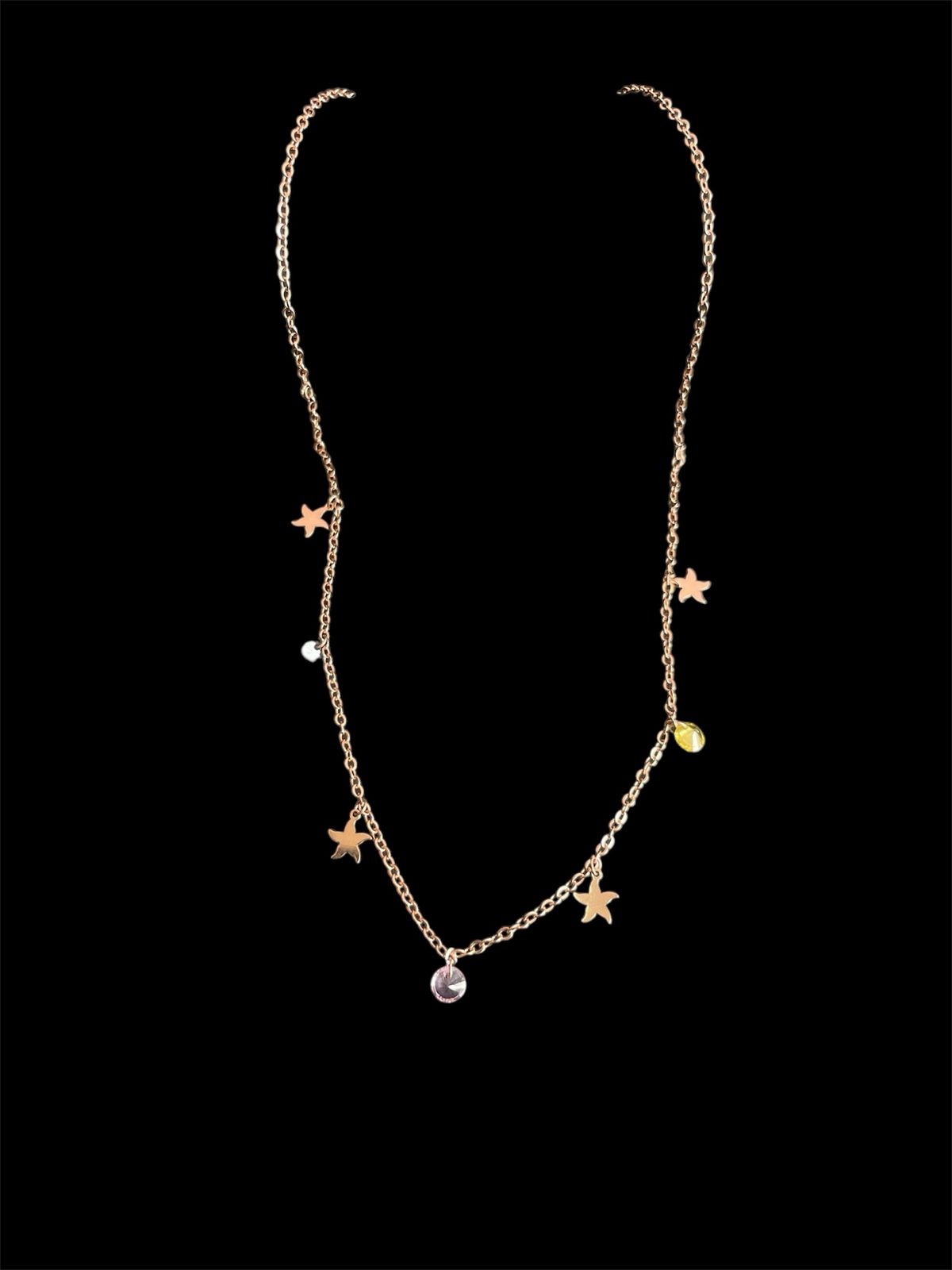Gem Stardust Charms Necklace