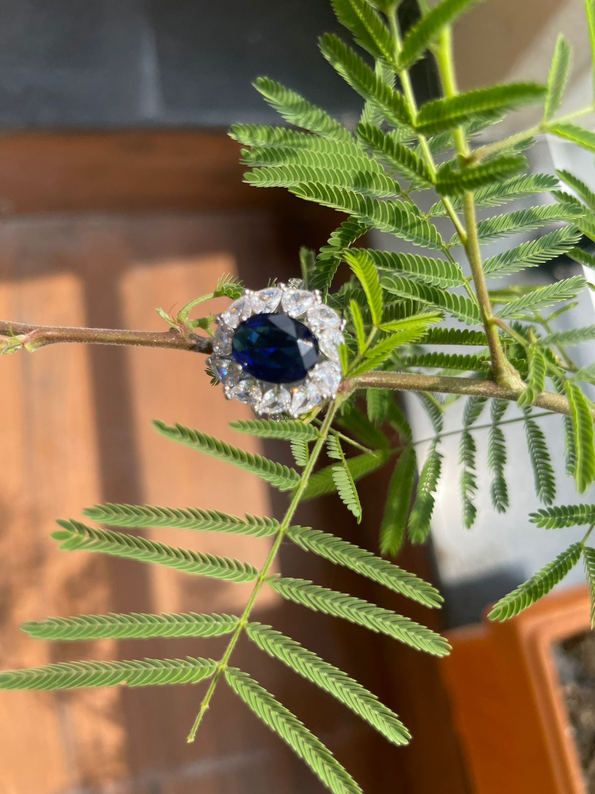 Royal Bloom – Sapphire Ring