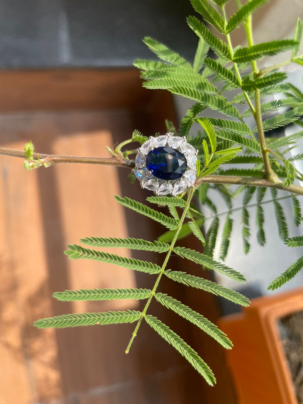 Royal Bloom – Sapphire Ring