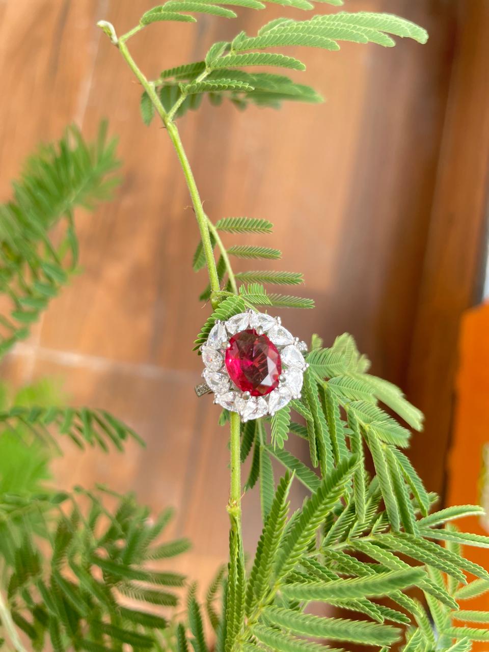 Royal Bloom – Ruby Ring