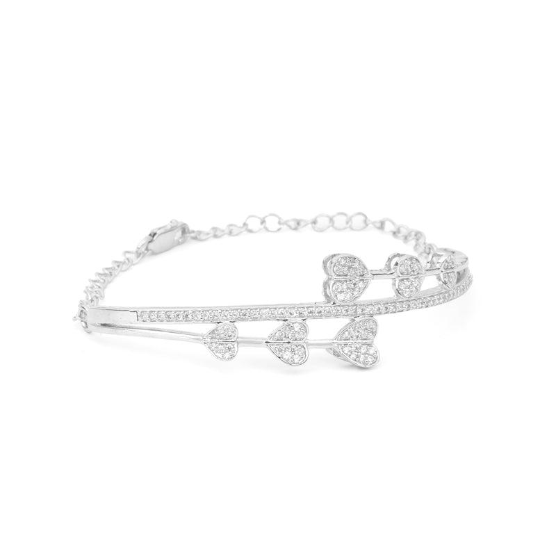 THE HEARTLINE TWINKLING CUFF BRACELET