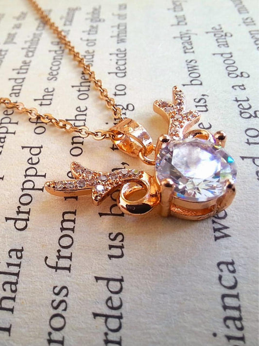 Mystic Reindeer Horn Pendant