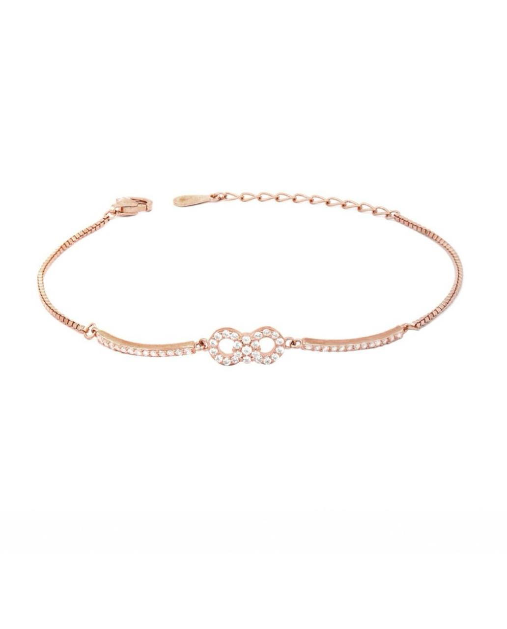 INFINITY ROSE GLOW BRACELET