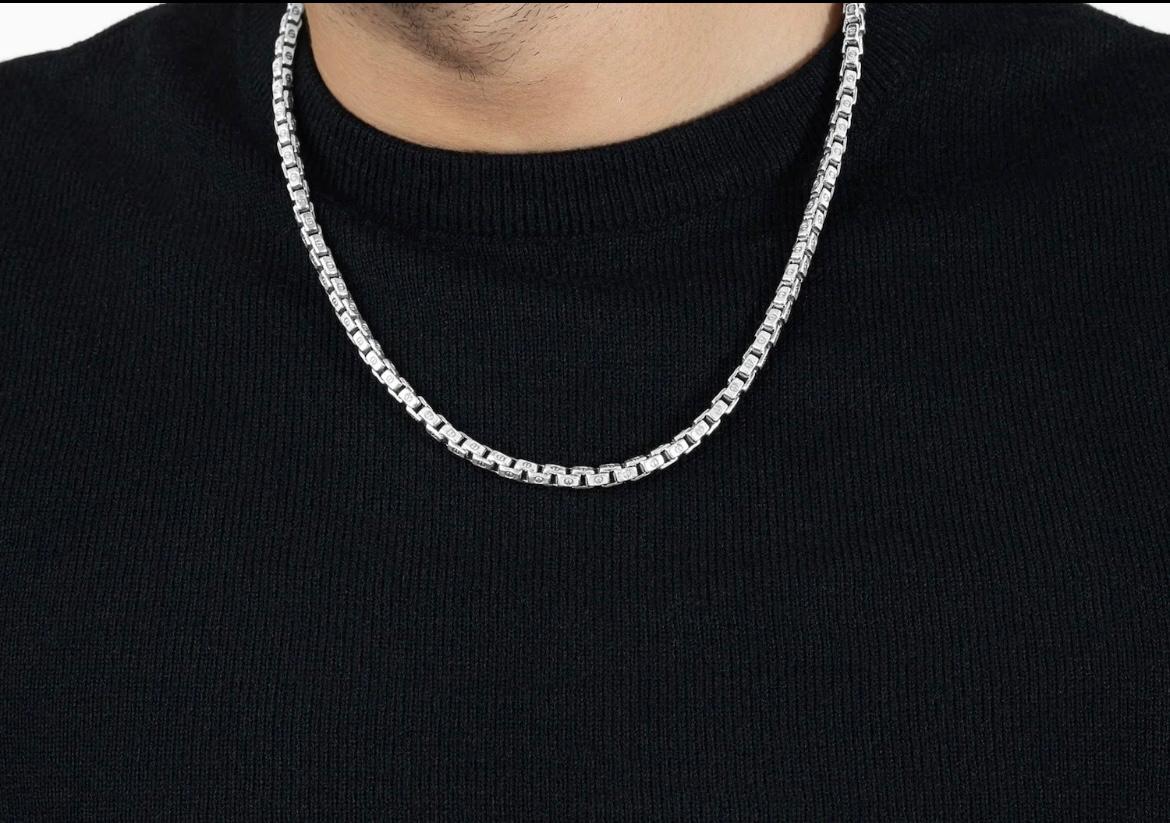 BOX LINK CHAIN FOR MEN