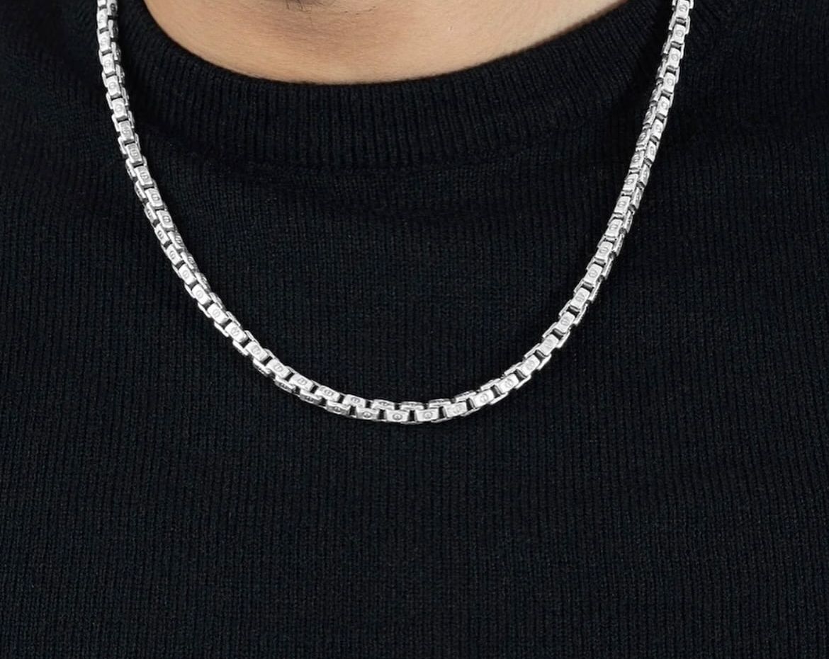 BOX LINK CHAIN FOR MEN