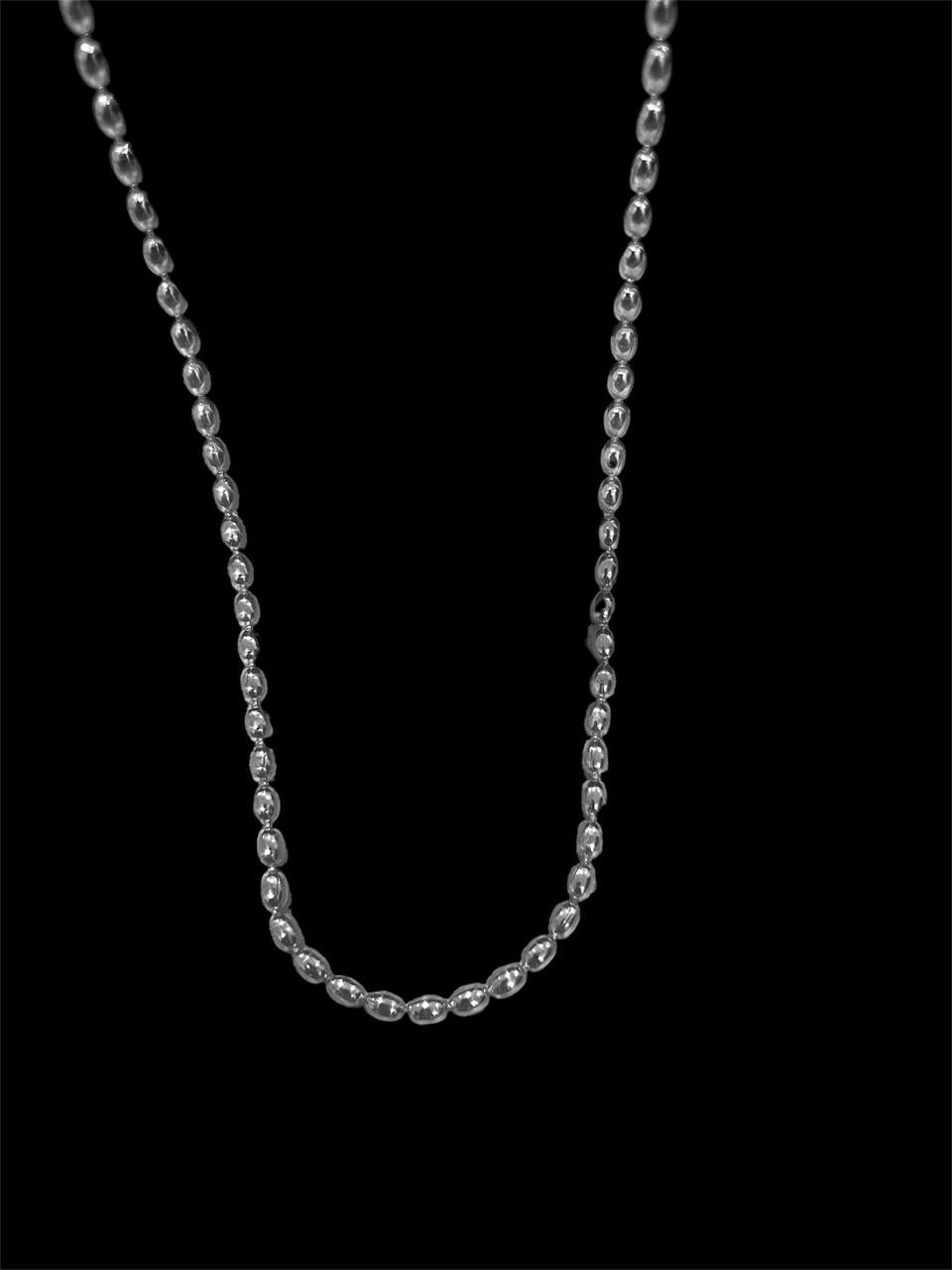 Pure Silver Bead Chain