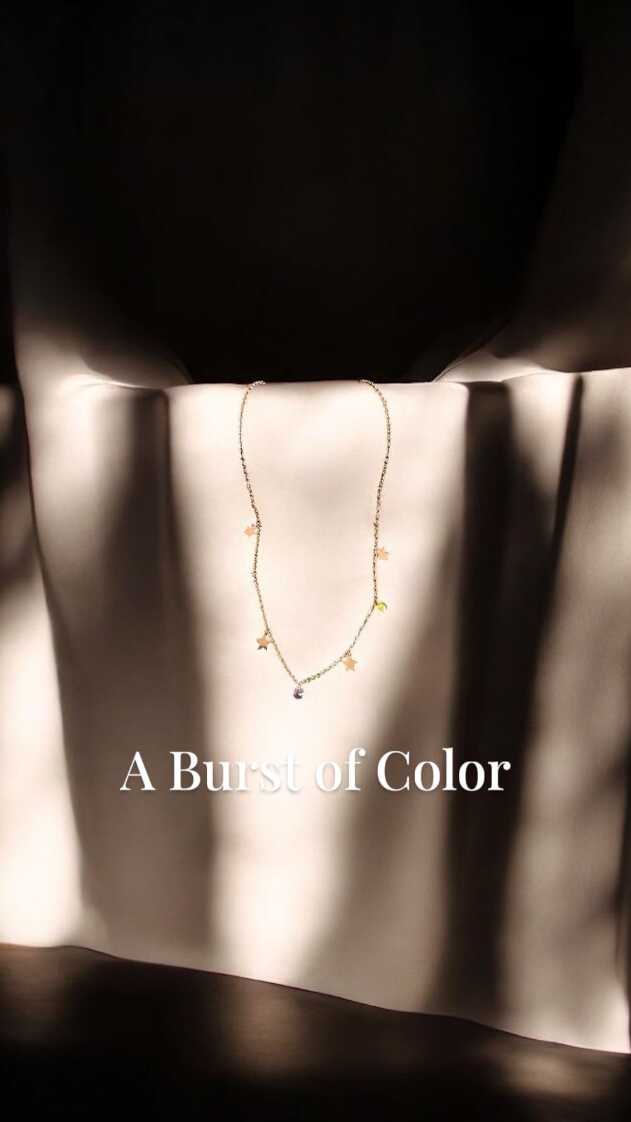 Gem Stardust Charms Necklace